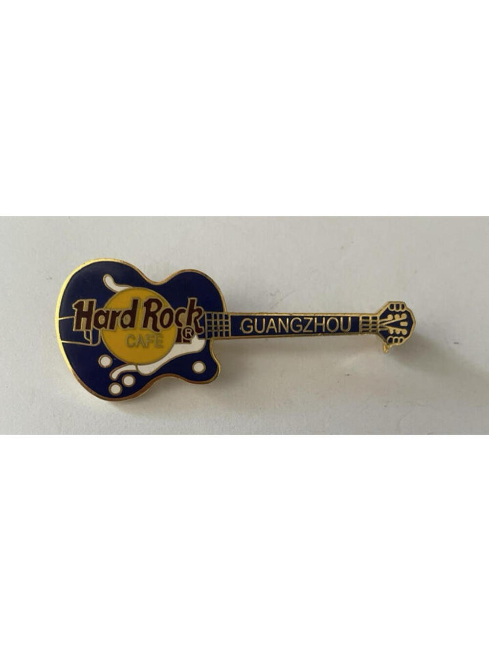 Hard Rock Cafe Guitar Pin Guangzhou Pin